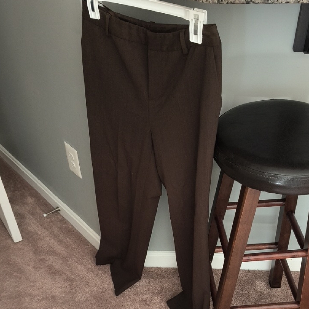 Ralph Lauren Women's Dark Brown Dress Pants